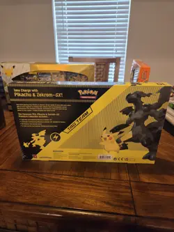 Pokemon TCG - Pikachu & Zekrom GX Premium Collection Box - Sealed - Image 3