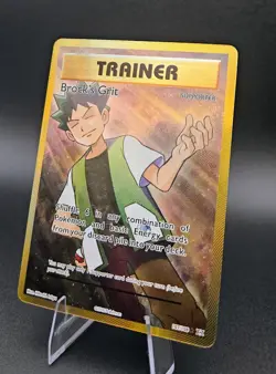 Brock's Grit 107/108 - XY Evolutions 2016 - Trainer - Pokemon TCG - Mint - Image 1