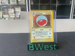 Electrode Jungle First Edition Rare 2/64 Pokemon 1999 LP - Image 1