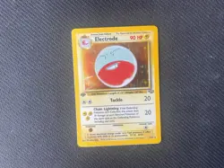 Electrode Jungle First Edition Rare 2/64 Pokemon 1999 LP - Image 2