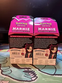Pokemon Marnie Premium Tournament Collection Box - Sealed New Lot Of 2 - Image 3