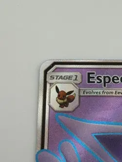 Espeon GX 140/149 Pokemon TCG Sun & Moon Base Set Full Art Holo Rare - Image 4