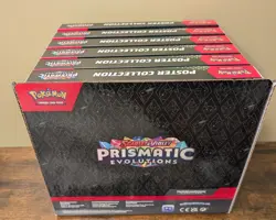 Pokemon TCG Scarlet & Violet Prismatic Evolutions Poster Collection (Lot Of 6) - Image 1