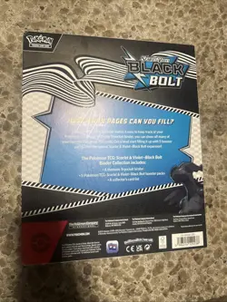 Pokemon Black Bolt Binder With Prismatic Evolution Surprise Box - Image 2