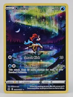 Keldeo GG07/GG70 Crown Zenith: Galarian Gallery NM Full Art Pokemon TCG - Image 1