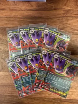 Pokemon TCG Mega Gengar Ex Promo 056/094 Mega Battle Deck MINT - Image 1