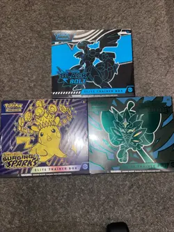 🔥Pokemon ( ETB ) ELITE TRAINER BOX ( MIXED ) * Lot Of 3* New Sealed 🔥 - Image 1