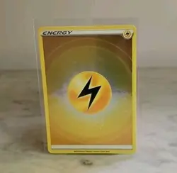 Pokemon TCG: Lightning Energy Holo (2022 Unnumbered) - NM Condition - Image 1
