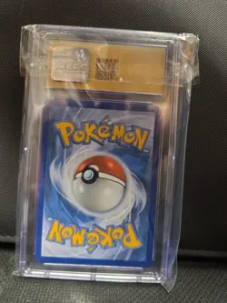 CGC 10 Prestine Mimikyu Promo 075 Black Star Pokemon Card paldean fates - Image 2