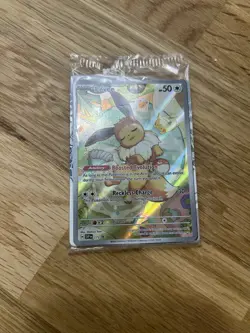Pokemon TCG Eevee - 173 SVP Prismatic Evolutions ETB Promo Card Pack SEALED - Image 1