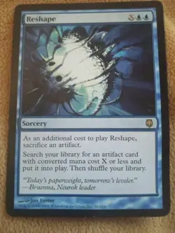 Reshape Darksteel Regular Magic The Gathering Card LP - Image 1