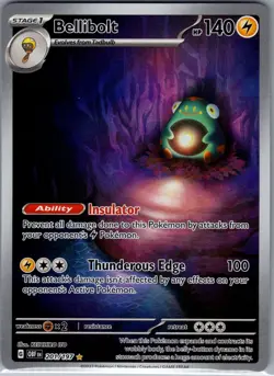 Bellibolt - 201/197 SV03: Obsidian Flames - Pokemon Card - NM - Image 1