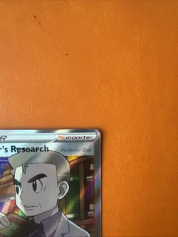 Professor's Research Trainer Card Supporter Professor Oak Pokemon 054/025 - Image 3