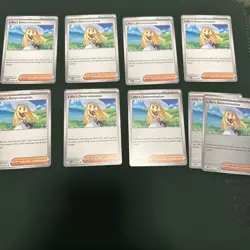 Pokemon Lillies Determination 9 Card Lot Mega Evolution 2 Reverse 7 Non Holo NM - Image 3