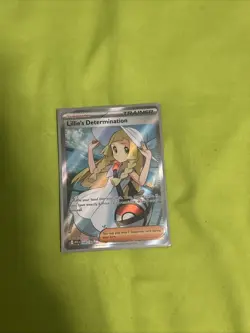Pokemon TCG Mega Evolution Lillie’s Determination Full Art Trainer Card 169/132 - Image 1