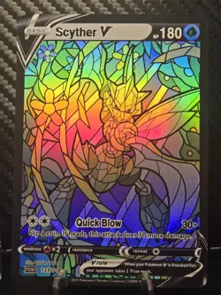 LAST SET Jynx & Scyther CUSTOM Stained Glass Holo Cards -Display Only - Image 3