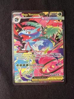 177/132 Mega Venusaur EX Holo Ultra Rare Pokemon Card TCG NM - Image 1