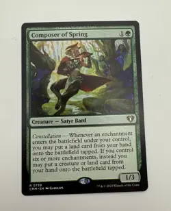 Composer of Spring MTG Commander Masters Rare NM x1 - Magic Card - Image 1