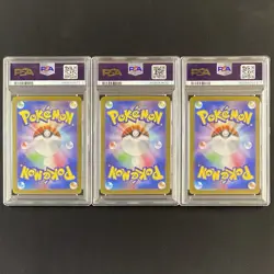 PSA 10 Eevee Evolution RR Sequential 9-Card Set Terastal Festival sv8a Japanese - Image 5