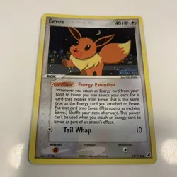 Pokemon Eevee EX Unseen Forces Stamped Reverse Holo Card 55/115 TCG - Image 1