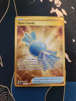 Rare Candy 256/198 Scarlet & Violet Hyper Rare Pokemon Trading Card Game - Image 1