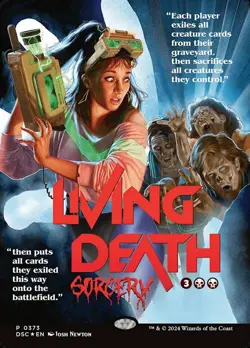 [1x] Living Death - Foil - Showcase Near Mint, English Duskmourn: House of Horro - Image 1