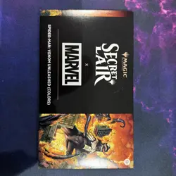 MTG Secret Lair x Marvel Spider-Man Venom Unleashed (Colors) - Non Foil - Sealed - Image 1