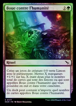 Slime Against Humanity Murders at Karlov Manor NM MTG Foil - Image 1