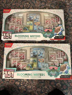 Pokemon TCG Scarlet & Violet 151 Blooming Waters Premium Collection Set 2 - Image 1