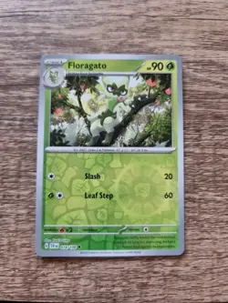 Pokemon TCG: Scarlet & Violet Base Set Floragato 014/198 Reverse Holo Uncommon - Image 1