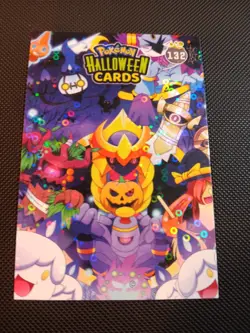 Pokemon 2025 DKV Collectoons Halloween Giratina & Friends 132 Circle Holo Peru - Image 1