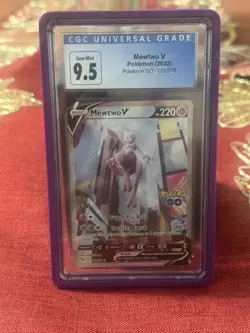Mewtwo V (Alternate Full Art) - 072/078 - CGC 9.5 Gem Mint Holo Blue Label - Image 1
