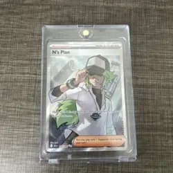 N's Plan 163/086 - Pokemon TCG - Black Bolt - Secret Rare Full Art - NM - Image 1