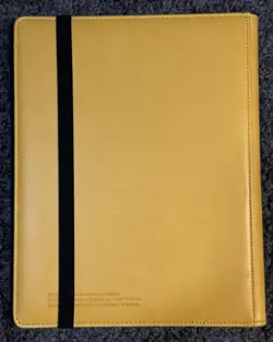 2019 Ultra Pro TCG Pokemon Pikachu 9 Pocket Binder Yellow - Image 3