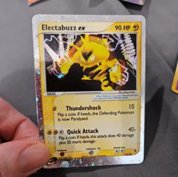 Pokemon TCG Electabuzz EX Ruby and Sapphire Holo Ultra Rare - Image 1