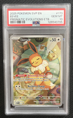 Eevee 173 Scarlet & Violet Promo Cards Holo PSA 10 Gem Mint - Image 1