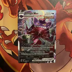 [FAN ART CARD] Gengar VMAX 271 Holo CUSTOM-High Quality Texture proxy - Image 1