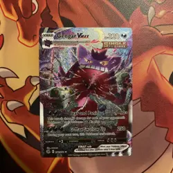 [FAN ART CARD] Gengar VMAX 271 Holo CUSTOM-High Quality Texture proxy - Image 2
