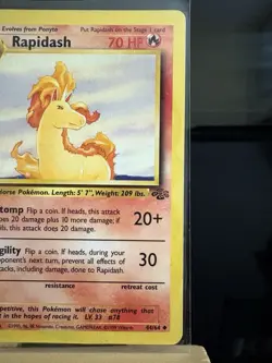 RAPIDASH - 44/64 Jungle Set WotC MP - Regular Uncommon - Pokemon TCG Card - Image 3