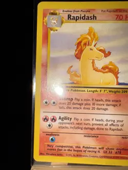 RAPIDASH - 44/64 Jungle Set WotC MP - Regular Uncommon - Pokemon TCG Card - Image 5
