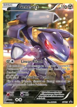 Genesect XY119 Generations Special Ultra Rare Full Art Holo Promo Pokemon Card - Image 1