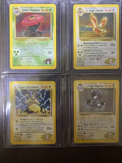Pokemon GYM HEROES Complete Card Set /132 - Image 5