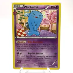 Wobbuffet RC11/RC32 Radiant Collection Generations Regular Pokemon Card 2016 LP - Image 1