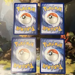 Playset of 4 Lillie's Determination (MEG 119/132) uncommon Pokemon TCG cards - Image 2