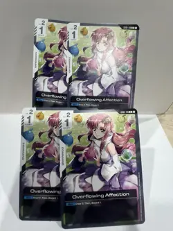 Gundam Card Game Overflowing Affection GD01-118 U X4 - Image 1