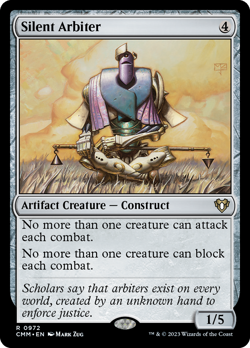 MTG - Silent Arbiter [Commander Masters] - Image 1