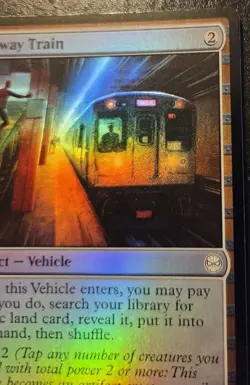 Subway Train 0178 Foil Common Spider-Man Magic: The Gathering - Image 3