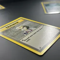 Pokemon TCG - Professor Oak 88/102 Base Set Uncommon Shadowless WOTC 1999 - Image 2