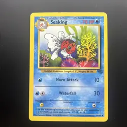 Seaking 46/64 Jungle Regular WOTC Vintage Pokemon TCG MP - Image 1