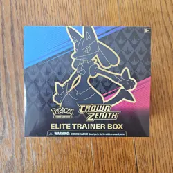 Pokemon TCG: Crown Zenith Elite Trainer Box Sealed 820650851476 - Image 1